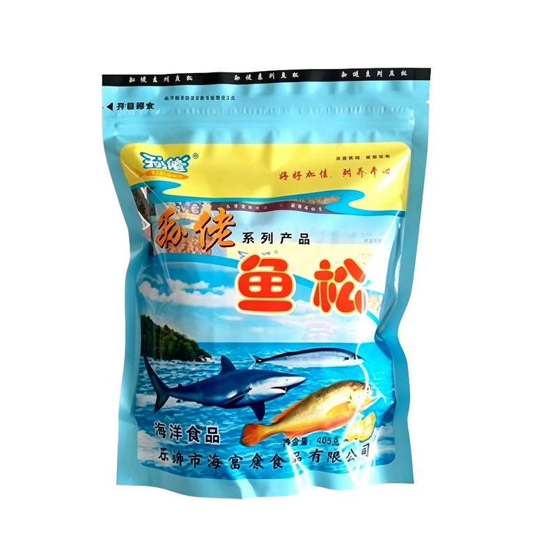 孙佬鱼松405G深海黄鱼浙江乐清蒲岐特产开袋即食儿童肉松酥旗舰店