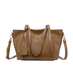 真皮托特包女士大容量2026新款高级感头层牛皮女款通勤单肩大包包