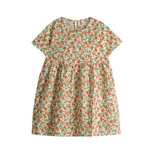 蔡爸爸原创童装秋夏季女童连衣裙碎花公主裙子小童装清仓超惊喜价