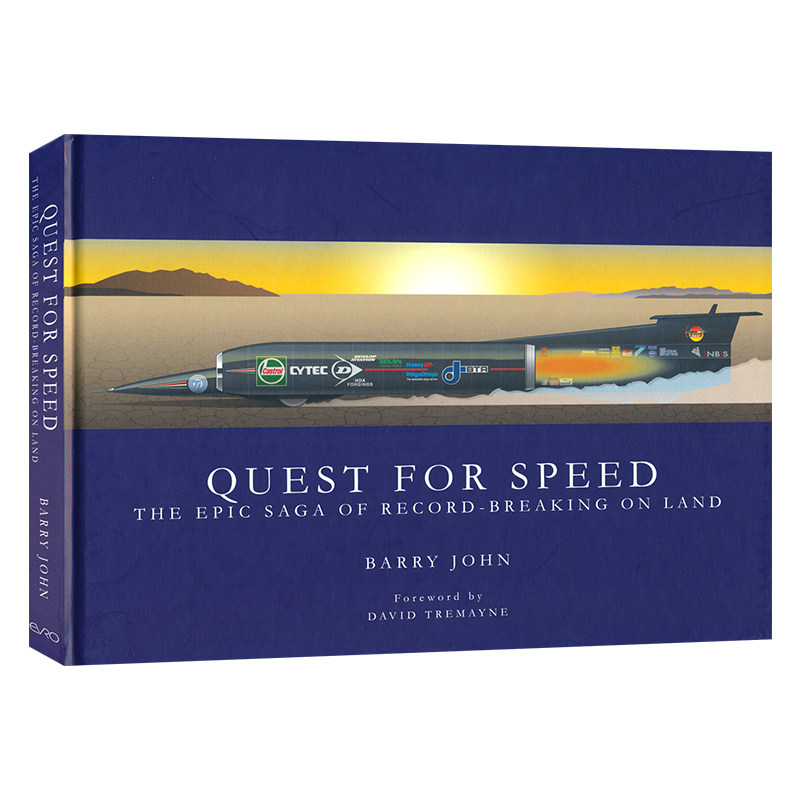 Quest For Speed The Epic Saga of Record-Breaking On Land 极速之旅 青少年百科科普读物 精装大开本 英文原版进口儿童图书