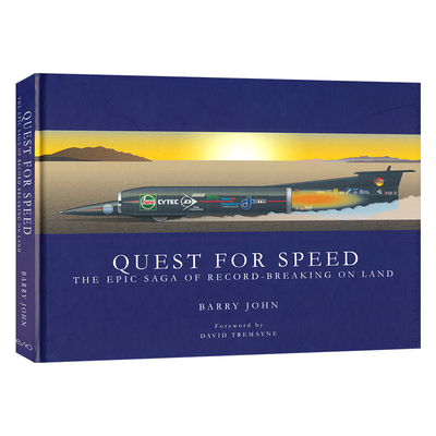Quest For Speed The Epic Saga of Record-Breaking On Land 极速之旅 青少年百科科普读物 精装大开本 英文原版进口儿童图书