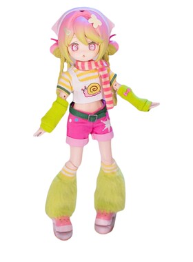 自由主张bjd盲盒电子萌宠娃娃