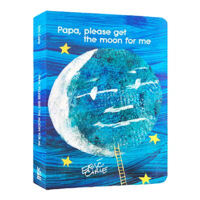 英文原版 Papa Please Get the Moon for Me 纸板书 3-7岁
