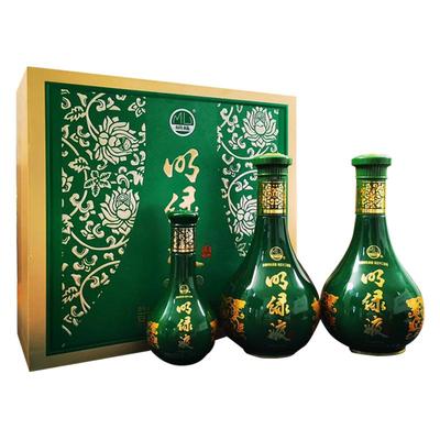 安徽老明光白酒42度明绿液礼盒