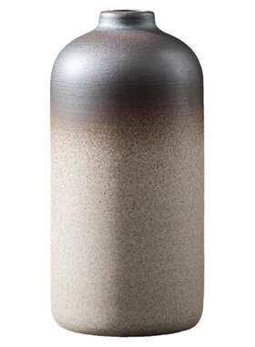 粗陶复古风手工陶瓷茶具水培花器