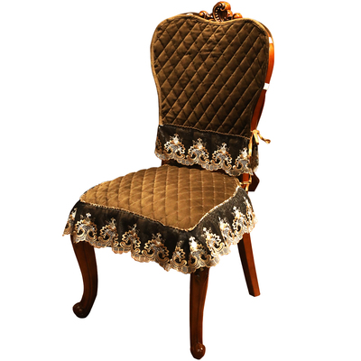 美式餐椅垫防滑四季通用可拆洗