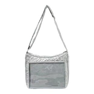 新款wego可拆爱心棉痛包S码岛内直邮二次元痛包斜跨包