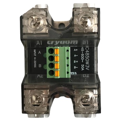 CC4850W3V美国快达CRYDOM原装全新双路固态继电器H12D4840DE