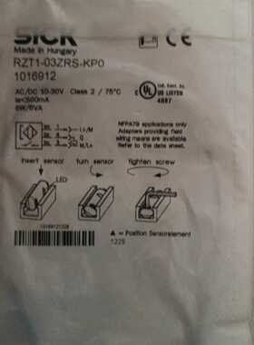 询价-接近开关RZT1-03ZRS-KP0