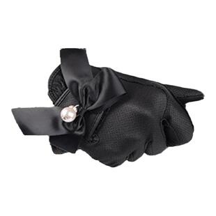 Number高尔夫手套女夏季防晒透气防滑手套女士露指高尔夫球双手套