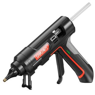 得力热熔胶枪工业级大功率100-300W家用手工热溶胶枪热熔胶棒11mm