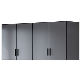 厨房吊柜太空铝墙壁柜铝合金阳台储物收纳柜卫生间挂墙吊柜可定制