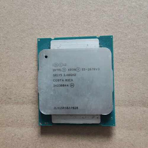 询价-E5-2676 v3 CPU 使用 实物图 所见