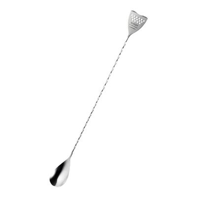 日本进口 BIRDY. Bar Spoon 不锈钢吧勺 螺旋过滤头两用搅拌勺BS