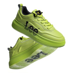 Lee官方板鞋男2026年春季新款加绒鞋子男潮鞋男士休闲鞋真皮男鞋