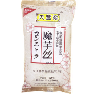 天丰裕魔芋丝结大结200g24袋整箱
