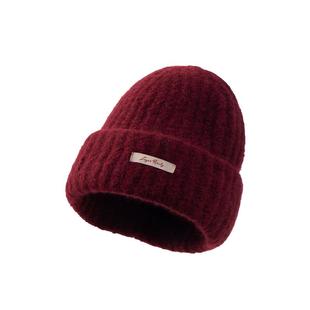 「一起过冬吧」马海毛长绒加厚针织围巾帽子套装保暖冬季百搭毛线