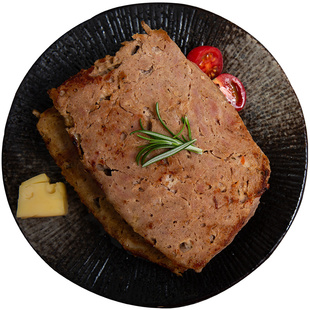 德式肉面包纯香肉片meat loaf 三明治配菜德国午餐肉片180g*10包