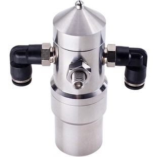 防滴漏空气雾化喷嘴不锈钢瓦楞纸板厂加湿喷嘴二流体喷雾雾化喷头