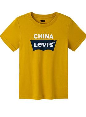 【自营】Levi’s李维斯童装短袖t恤男童2023夏新款凉感舒适上衣潮