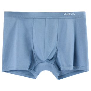 莫代尔男士内裤男无痕四角裤官方新款抗菌大码男生平角短裤头男款