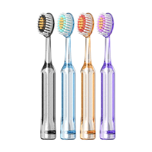 卡莎儿童牙刷3-12岁专用山型凸面软毛橄榄小头宝宝换牙期清洁牙刷