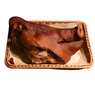 鲁大厨五香酱卤猪头肉熟食真空肉类即食卤味下酒菜猪脸现做去骨