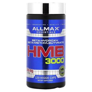 ALLMAX运动健身β-甲基丁酸酯营养补充剂HMB300支持肌肉力量