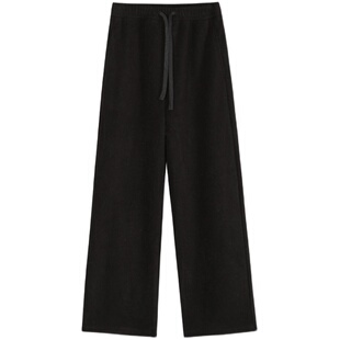 TAKIYAS SHOP 冬季加厚直筒休闲裤