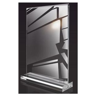 桌牌台卡架展示牌亚克力展示架A4台卡立牌摆台广告牌双面菜单强磁台签A5台牌透明桌面价格牌定制价格表价目表