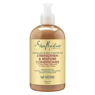 Shea Moisture 蓖麻籽油护发素干枯滋润染烫防断发精油CGM临期