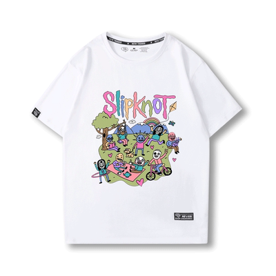 活结短袖卡通NANM乐队