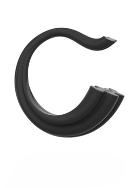 molism圆褶系列极简立体雕塑手镯