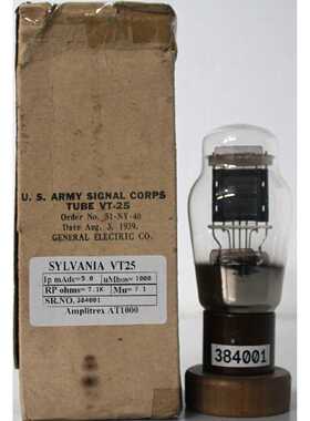 议价VT25 Sylvania 制造 Amplitrex 测试固定偏置