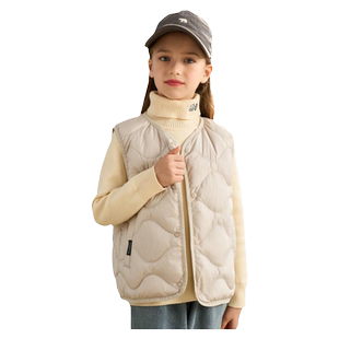 罗蒙儿童羽绒马甲男童女童宝宝羽绒背心学生轻薄款羽绒服内胆内穿