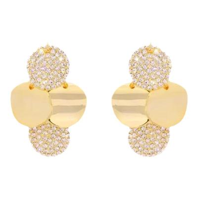 满天星几何流苏耳环女时尚高级感