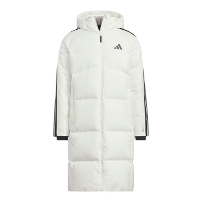 正品阿迪达斯男装2025冬款防风保暖长款运动羽绒服 KC2497 KC2498