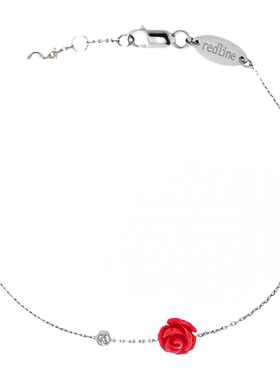 情人节redline女士Mayssa Bb Pure0.05克拉钻石链制手链