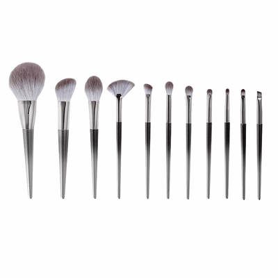 露薇雅璀璨银色11支化妆刷套装