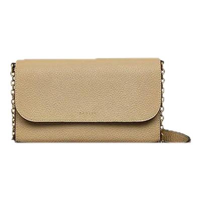 英国奢品2025年夏牛皮翻盖包