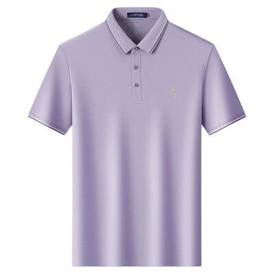 梦特娇-7A抗菌/桑蚕丝polo衫