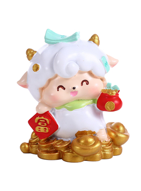 新疆文创纪念品小羊盲盒摆件装饰