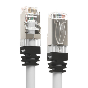 泛达超六类cat6a七类跳线万兆双屏蔽成品网线10米电竞高速1米