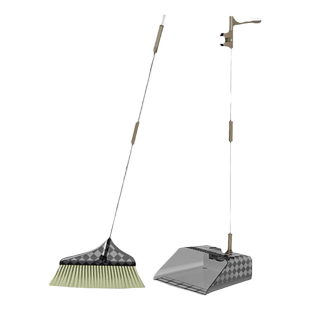 扫把簸箕套装可折叠组合家用扫帚不粘头发撮箕扫地神器笤帚垃圾铲