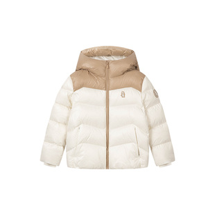 暇步士童装儿童羽绒服25冬新品男童加厚户外羽绒服女童保暖面包服