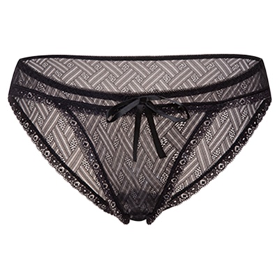 「LA」Joy·爱恋伊人｜静感系列*温婉清新性感网纱透气女三角内裤