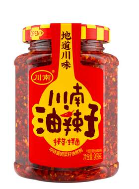 川南油辣子208g瓶装下饭菜