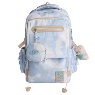 初中生高颜值ins小学生三到六年级大容量结实耐用女高中双肩背包