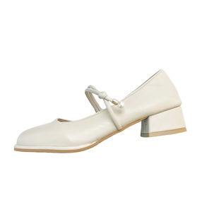 玛丽珍女鞋低跟夏季旗袍单鞋伴娘鞋粗跟复古气质百搭配裙子温柔风