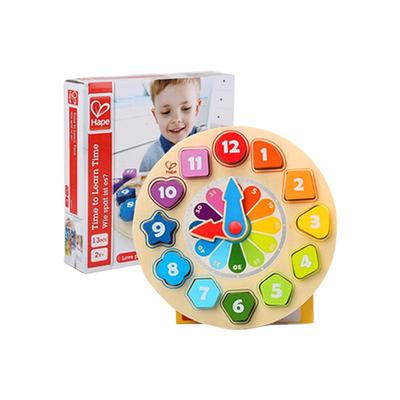 德国Hape积木时钟早教数字认知